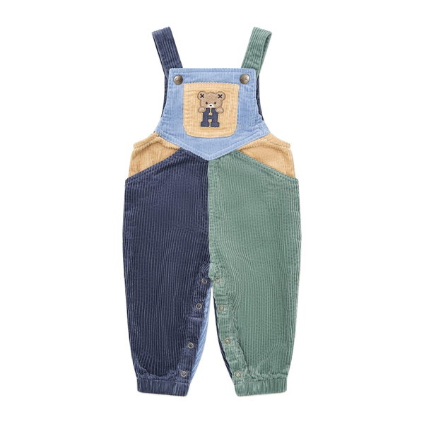 Huxbaby Colour Block Overalls
