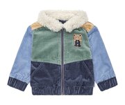 Huxbaby Colour Block Cord Jacket-jackets-and-cardigans-Bambini