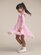 Huxbaby Ditsy Floral Shirred LS Dress