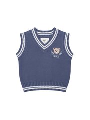 Huxbaby Huxbear Knit Vest-jackets-and-cardigans-Bambini