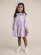 Huxbaby Rainbow Check LS Frill Dress