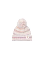 Huxbaby Rainbow Stripe Knit Beanie-hats-and-sunglasses-Bambini