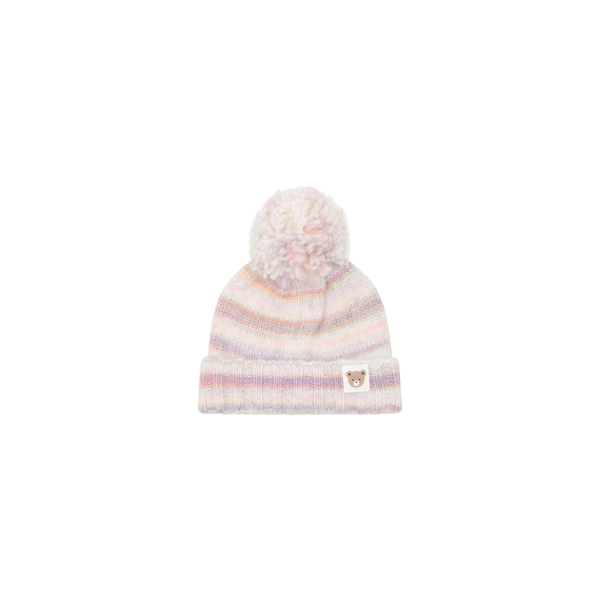 Huxbaby Rainbow Stripe Knit Beanie