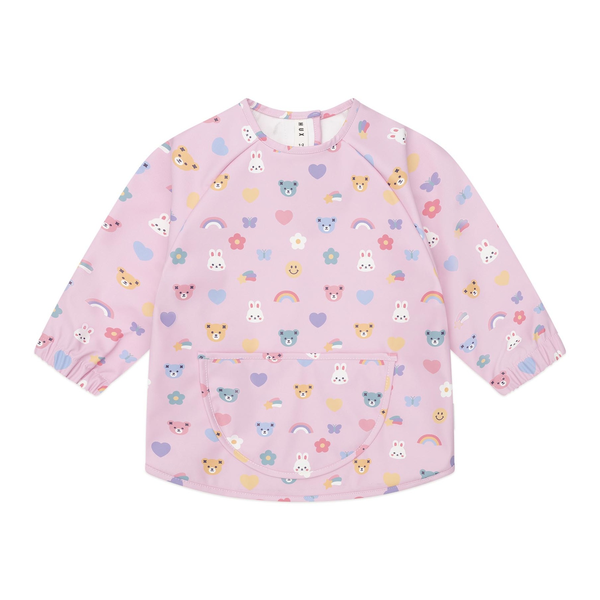 Huxbaby Hux Emoji Messy Smock