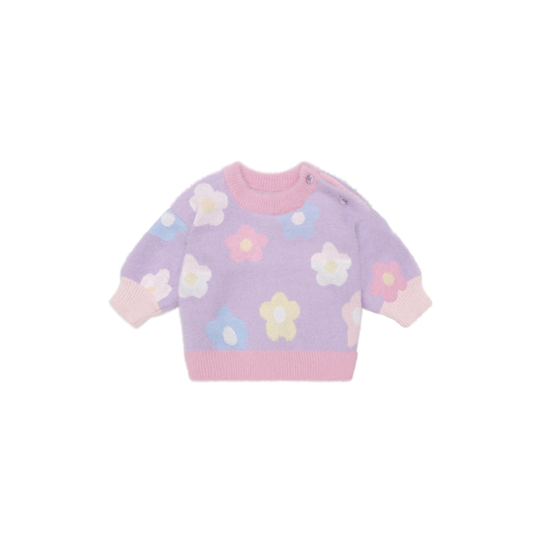 Huxbaby Rainbow Daisy Jumper