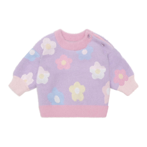 Huxbaby Rainbow Daisy Jumper