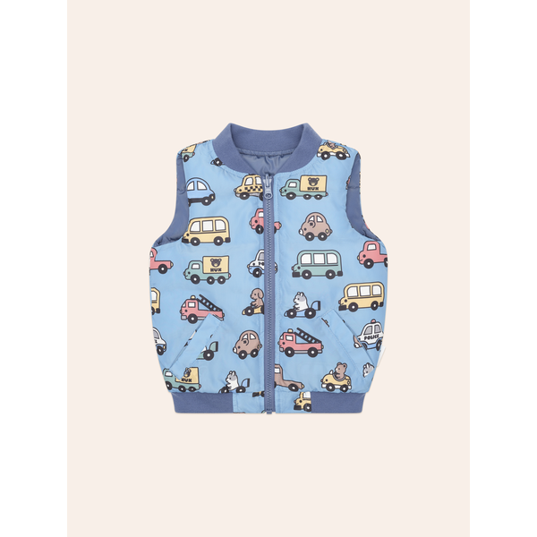 Huxbaby Huxmobile Reversible Puffer Vest