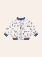 Huxbaby Hux Alphabet Reversible Bomber-jackets-and-cardigans-Bambini