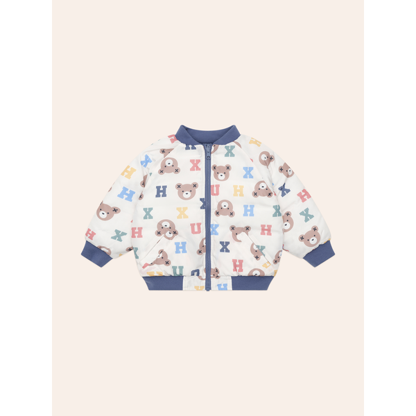 Huxbaby Hux Alphabet Reversible Bomber