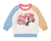 Huxbaby Firetruck Hux Sweatshirt-tops-Bambini