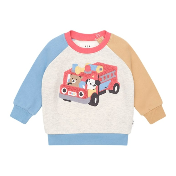 Huxbaby Firetruck Hux Sweatshirt