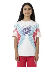 Santa Cruz Moon Dot Outline Tee-tops-Bambini