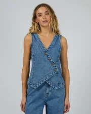 Silent Theory Aster Vest-tops-Bambini