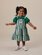 Goldie + Ace Evergreen Stripe Tully Tiered Pinafore Dress