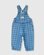 Goldie + Ace Austin Denim Check Overalls