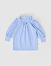 Goldie + Ace Sophia Embroidered Puff Sleeve Skivvy-tops-Bambini