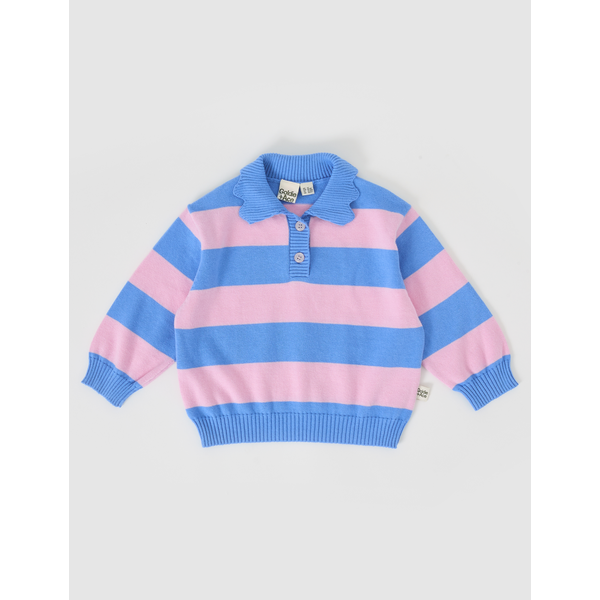 Goldie + Ace Ava Collared Knit Jumper