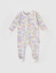 Goldie + Ace Flora Zipsuit-bodysuits-and-rompers-Bambini