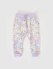 Goldie + Ace Flora Terry Sweatpants-pants-and-shorts-Bambini