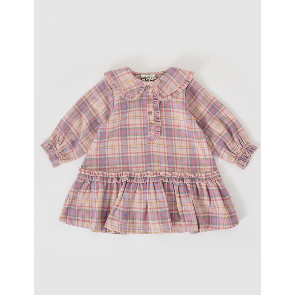 Goldie + Ace Diana Collared Check Dress