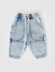 Goldie + Ace Drew Denim Pocket Pant-pants-and-shorts-Bambini