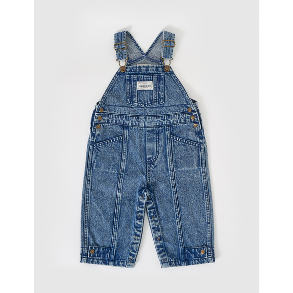 Goldie + Ace Blake Vintage Washed Denim Overalls