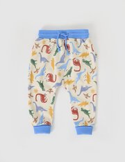 Goldie + Ace Dino-Mite Terry Sweatpants-pants-and-shorts-Bambini