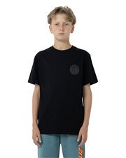 Santa Cruz Check Waste Dot Mono Reflect Tee-tops-Bambini