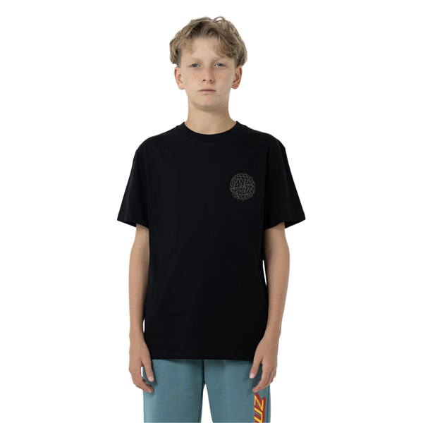 Santa Cruz Check Waste Dot Mono Reflect Tee