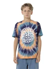 Santa Cruz Check Waste Dot Mono Tee-tops-Bambini