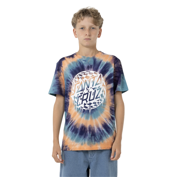 Santa Cruz Check Waste Dot Mono Tee