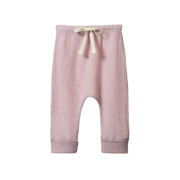 Nature Baby Merino Drawstring Pants Pointelle-pants-and-shorts-Bambini