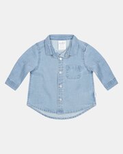 Toshi Denim LS Shirt-tops-Bambini