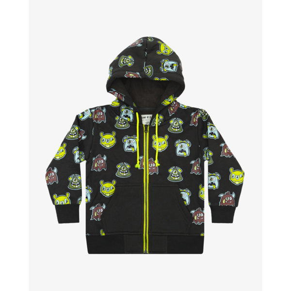 Band Of Boys Monster Repeat Zip Hood