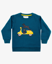 Band Of Boys Vespa Speed Crew-tops-Bambini