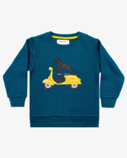 Band Of Boys Vespa Speed Crew-tops-Bambini
