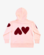 The Girl Club Heart Zip Hood