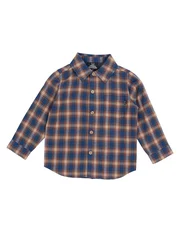 Animal Crackers Crosscheck LS Shirt-tops-Bambini
