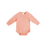 Confetti Kidz Peachy Ribbed Knit LS Bodysuit