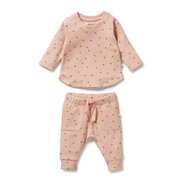 Wilson & Frenchy Waffle Set-sleepwear-Bambini