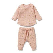 Wilson & Frenchy Waffle Set-sleepwear-Bambini