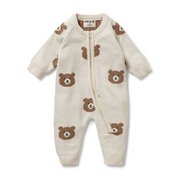 Wilson & Frenchy Knitted Jacquard Growsuit-bodysuits-and-rompers-Bambini