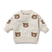 Wilson & Frenchy Knitted Jacquard Jumper-tops-Bambini