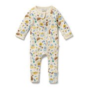 Wilson & Frenchy Zipsuit With Feet-bodysuits-and-rompers-Bambini
