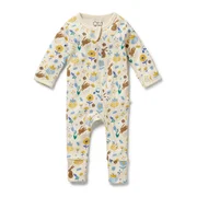 Wilson & Frenchy Zipsuit With Feet-bodysuits-and-rompers-Bambini