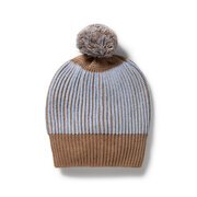 Wilson & Frenchy Knitted Ribbed Hat-hats-Bambini