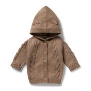 Wilson & Frenchy Knitted Cable Jacket-jackets-and-cardigans-Bambini