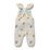 Wilson & Frenchy Knitted Ruffle Jacquard Overall
