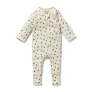 Wilson & Frenchy Zipsuit With Feet-bodysuits-and-rompers-Bambini
