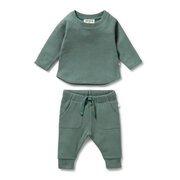 Wilson & Frenchy Waffle Set-sleepwear-Bambini